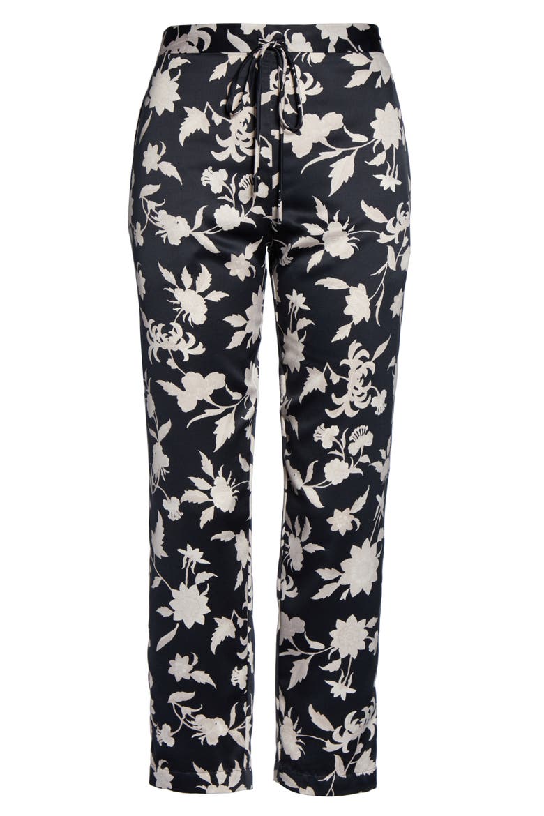 Fiesta Crop Pajama Pants, Alternate, color, BKC BLACK/ COCOON