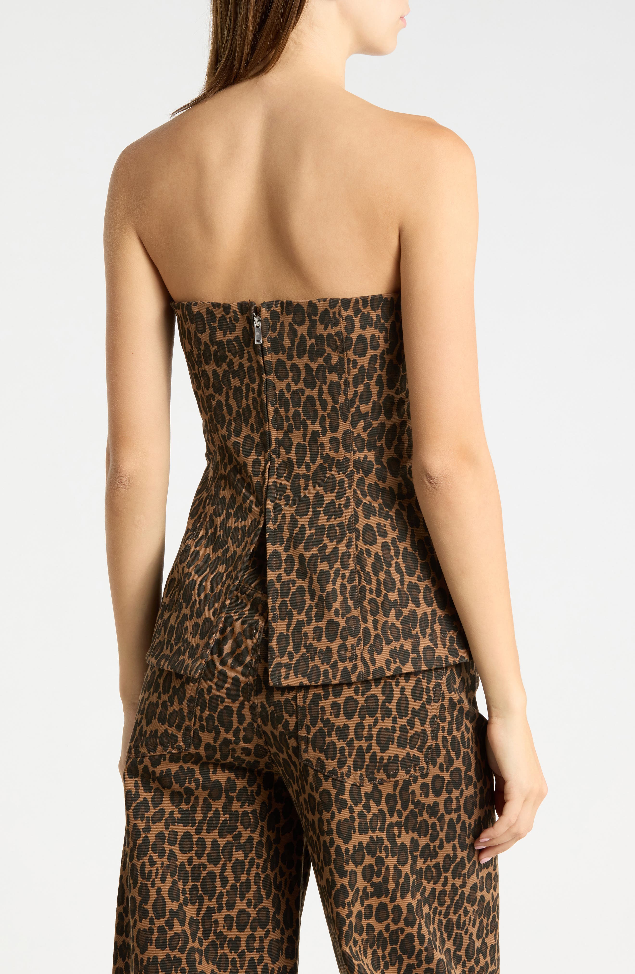 Animal Print Bustier Tube Top (Women) | Nordstromrack