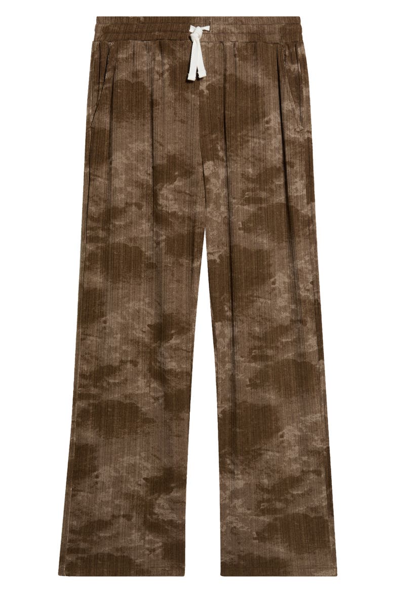 West Drawstring Knit Pants, Alternate, color, BROWN