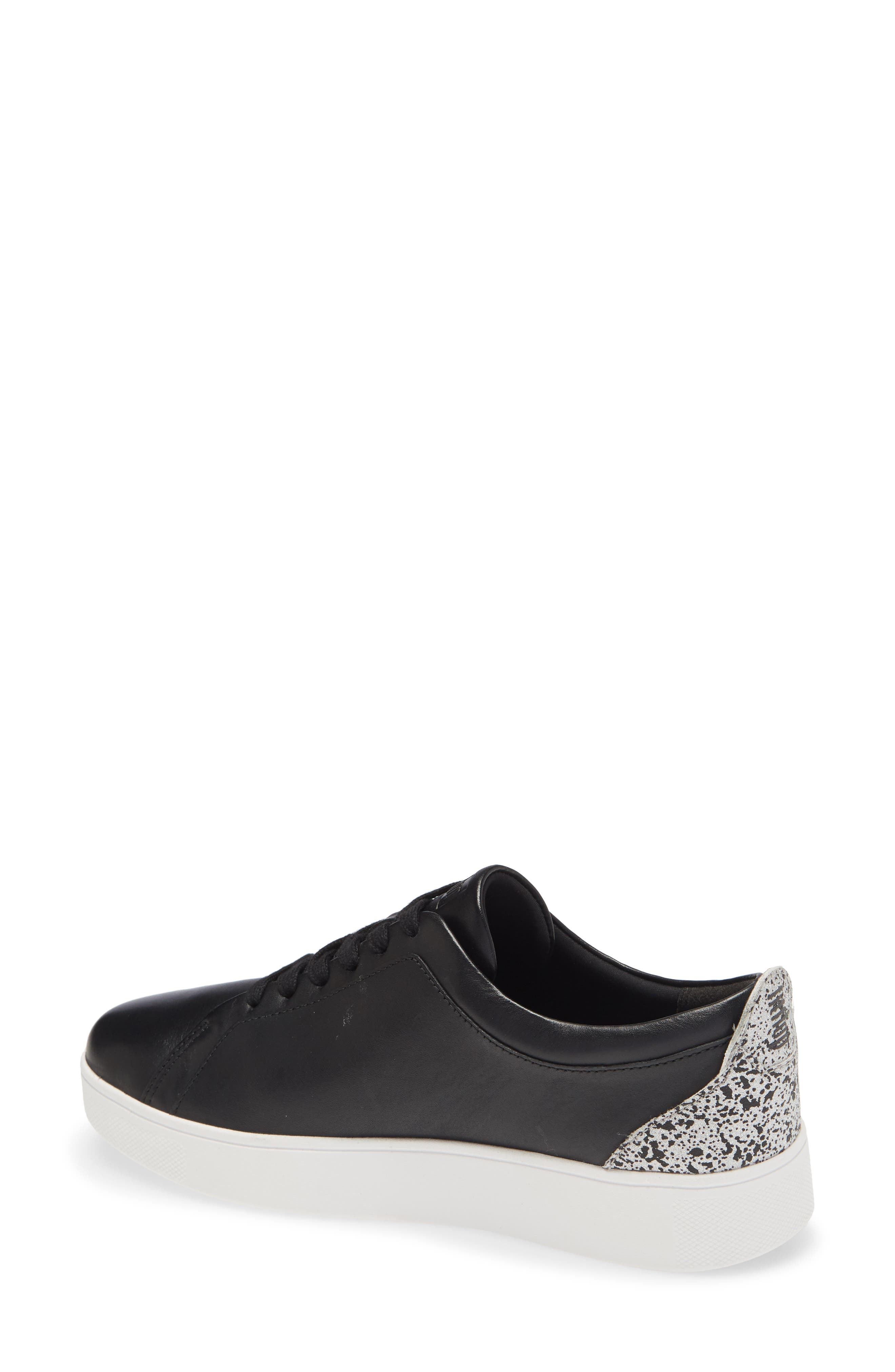 FitFlop Rally Platform Sneaker, Alternate, color, Black Mix