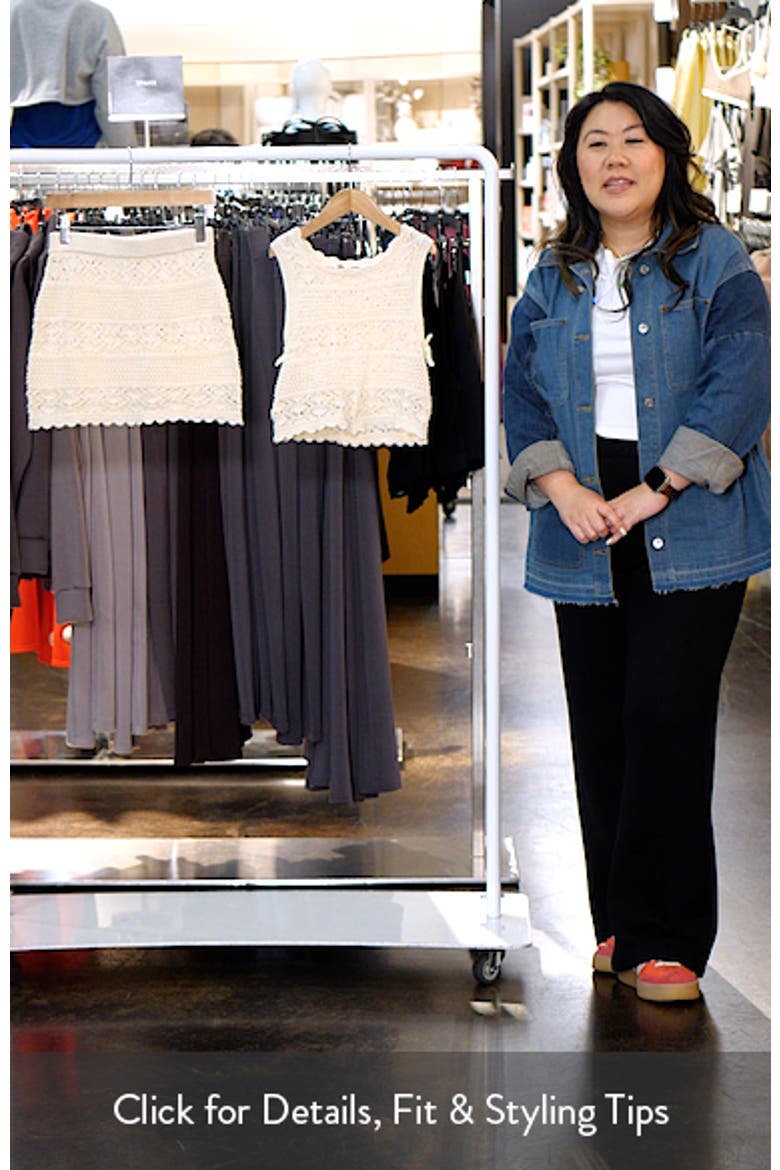 Sweater Top & Skirt Set video