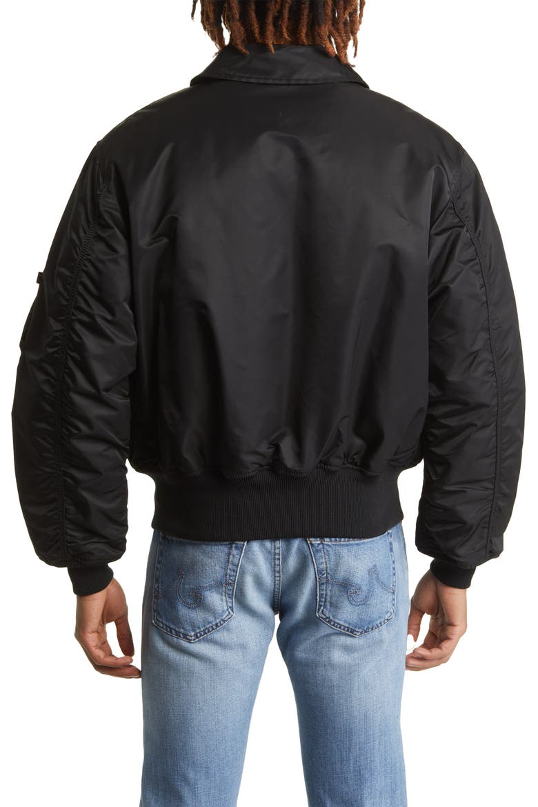 CWU 45/P Bomber Jacket, Alternate, color, BLACK