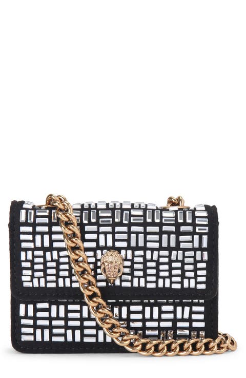 Micro Kensington Faux Leather Crossbody Bag