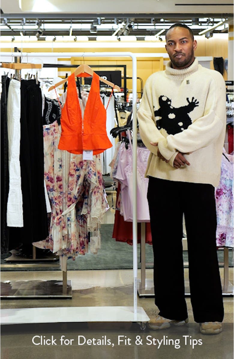 Pleasing Peplum Halter Top, sales video thumbnail