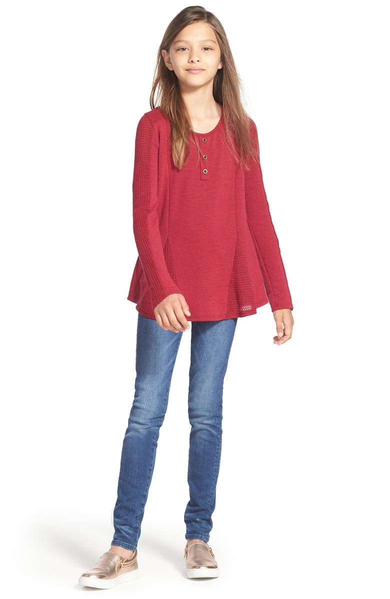 Hudson Kids 'Collin' Skinny Jeans, Alternate, color, 