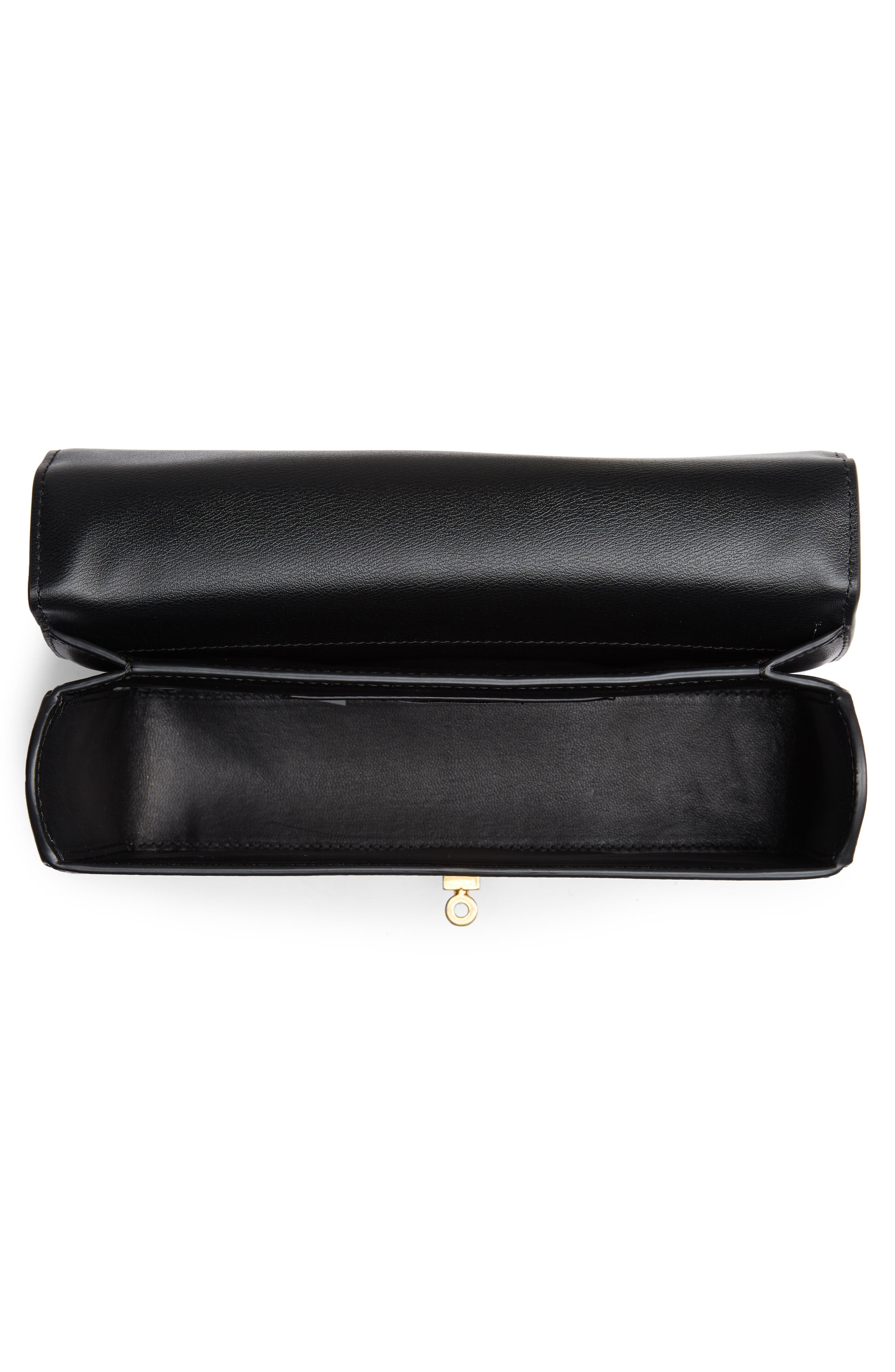 Versace Medium Icon Leather Shoulder Bag, Alternate, color, 