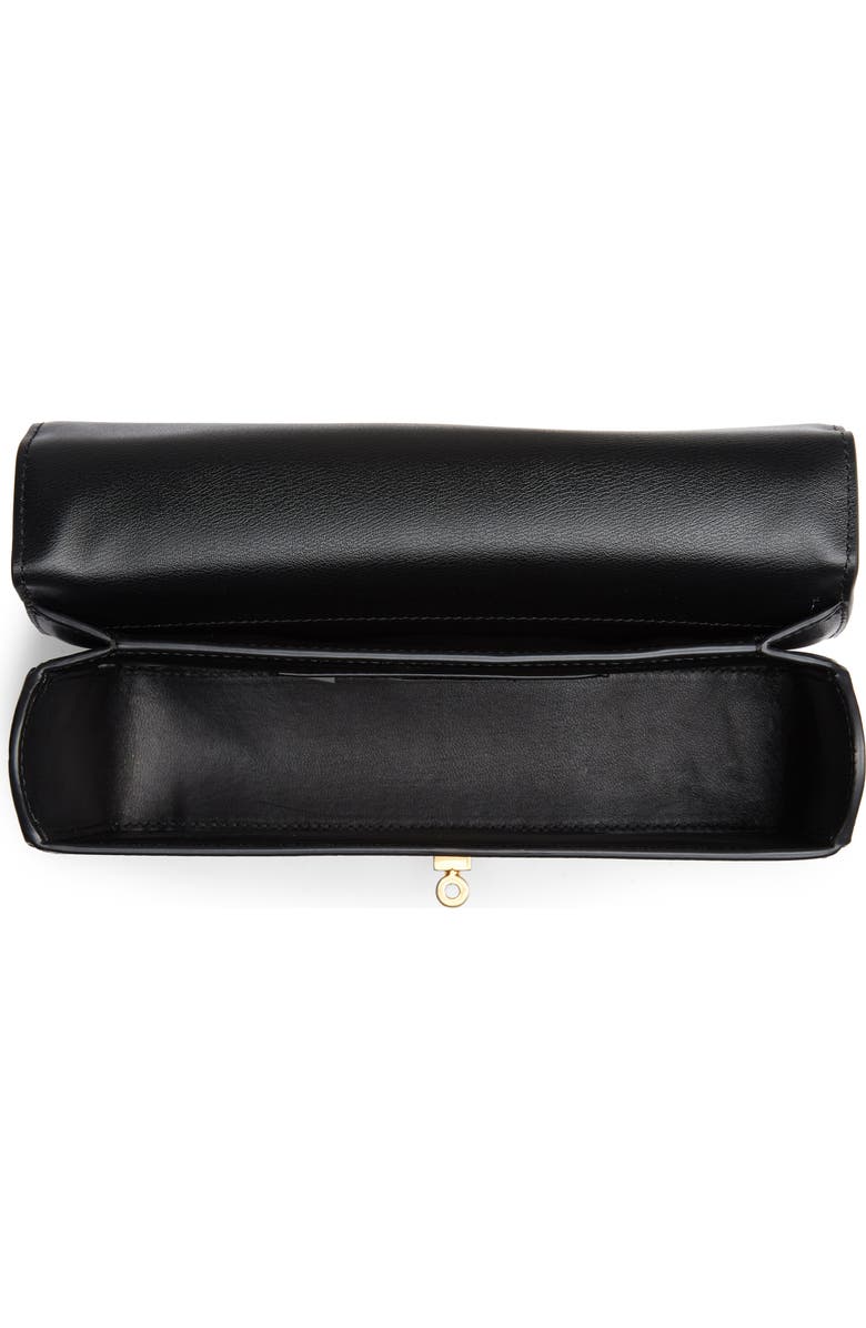 Versace Medium Icon Leather Shoulder Bag, Alternate, color,