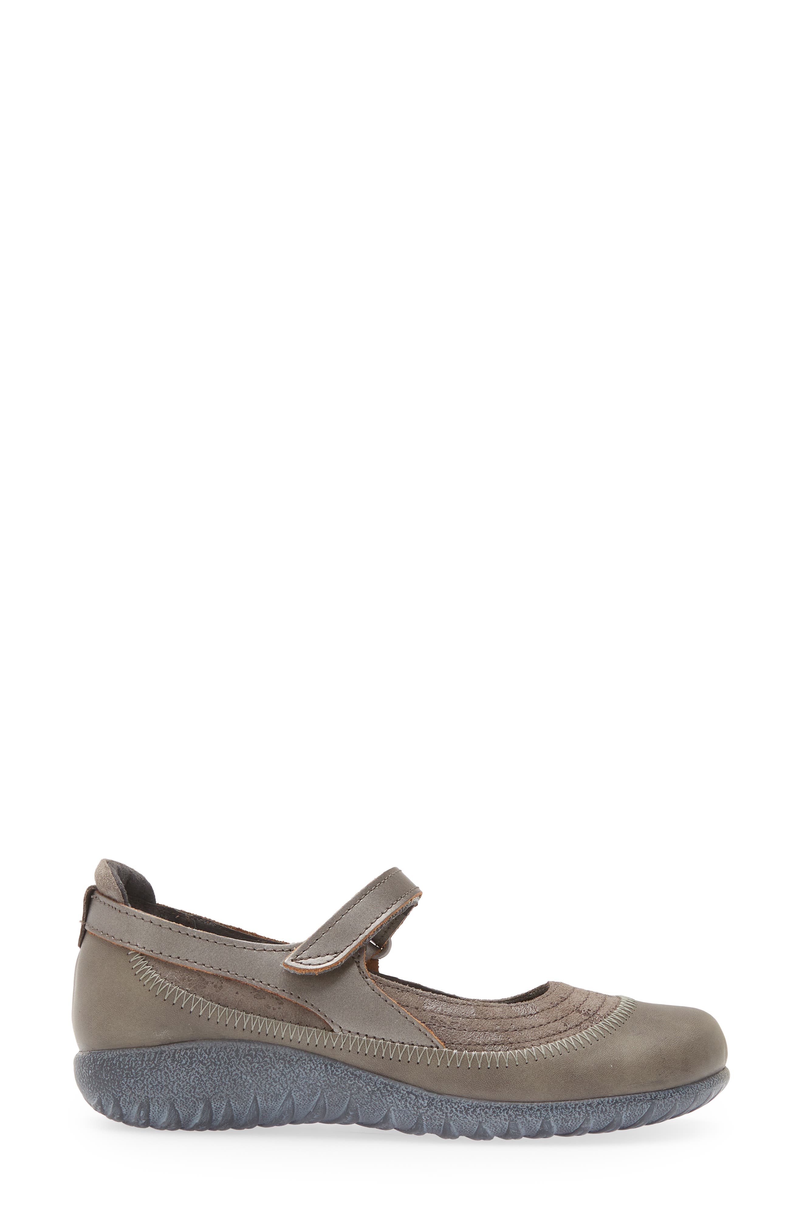 Kire Mary Jane Flat, Alternate, color, GRAY MARBLE SUEDE