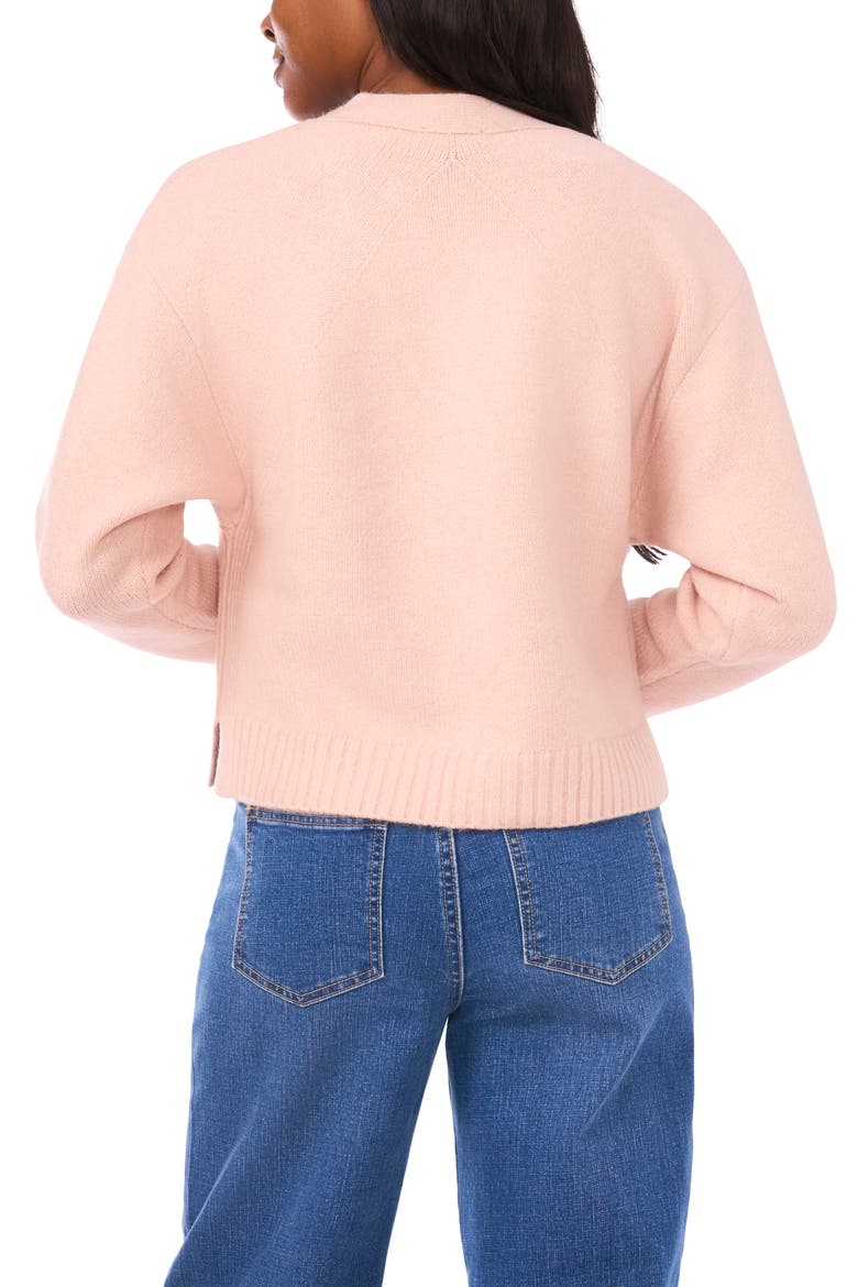 Pocket Cardigan, Alternate, color, SEPIA ROSE