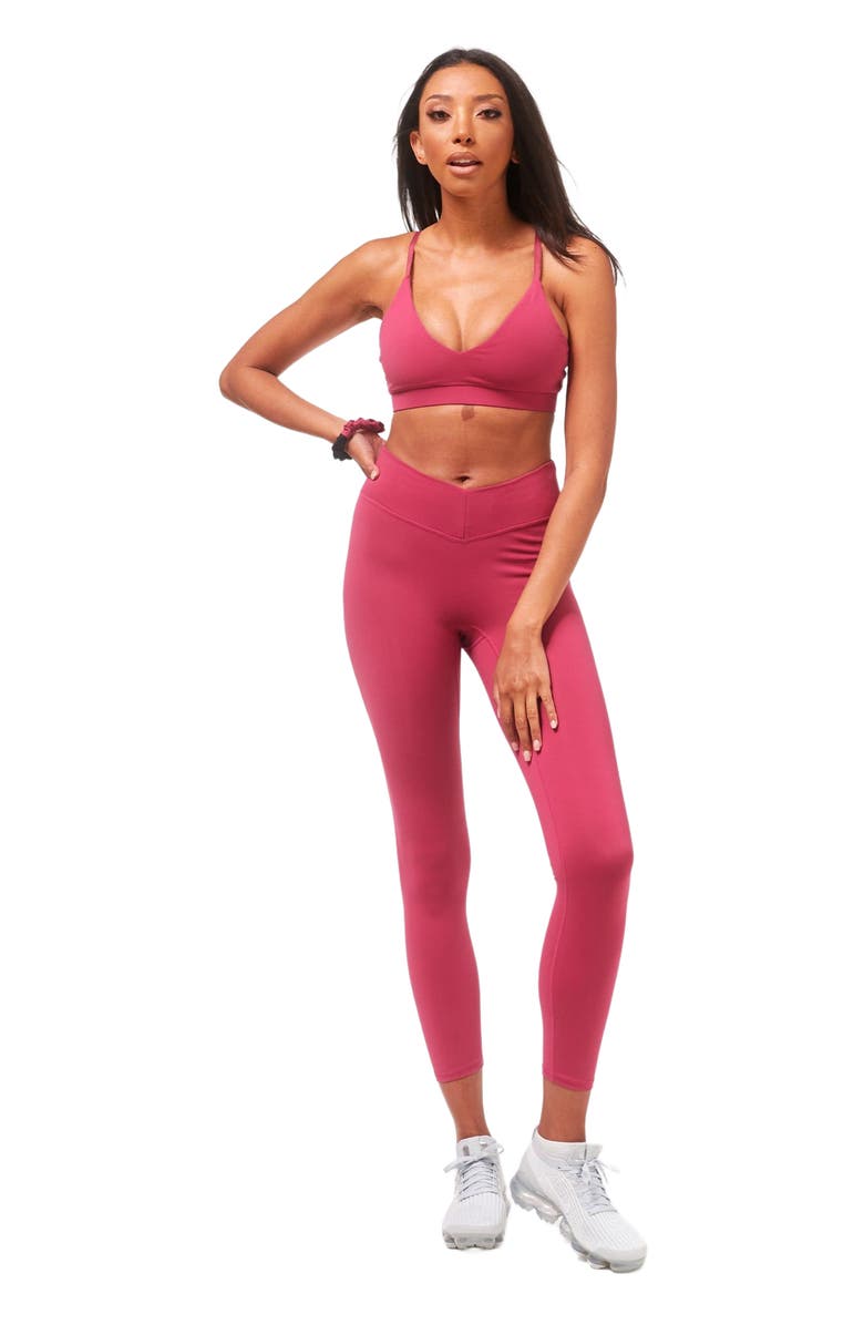 Rebody Active Vendetta Cloudlux Leggings 26", Main, color, Fuschia