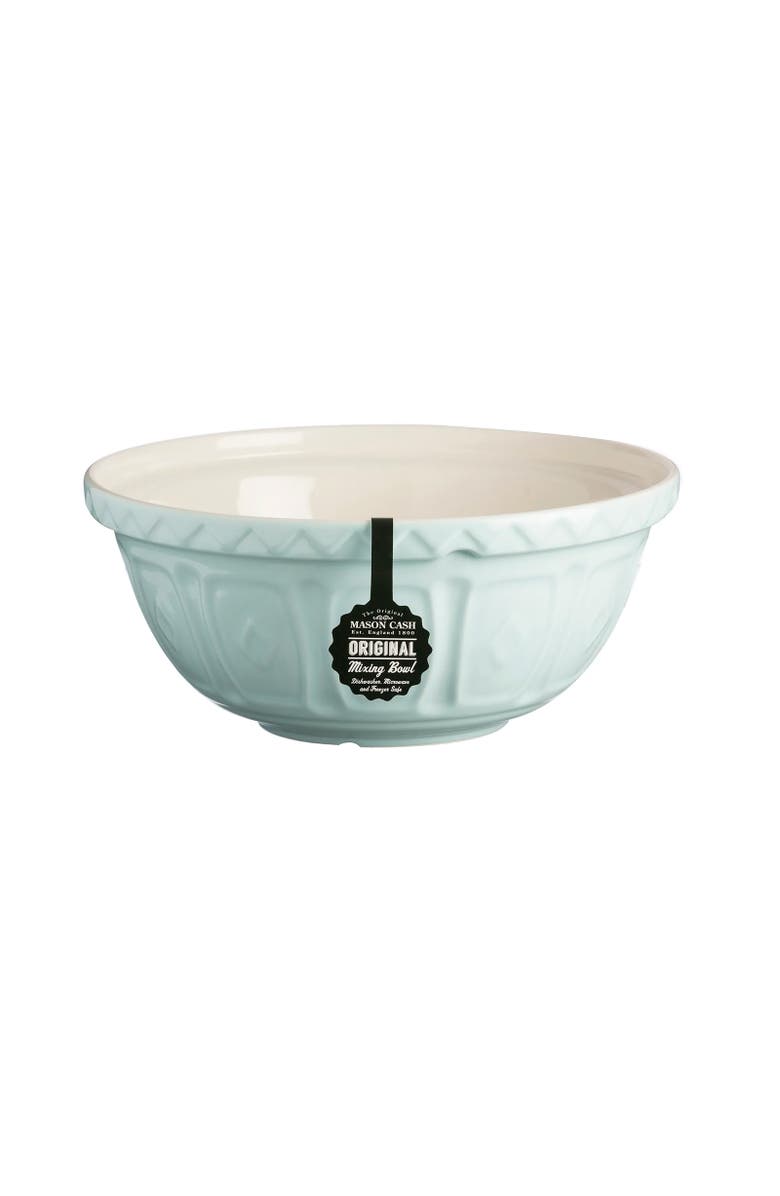 MASON CASH Color Mix Powder Blue Size 12 Mixing Bowl, 4.25 Quart, Alternate, color, Powder Blue
