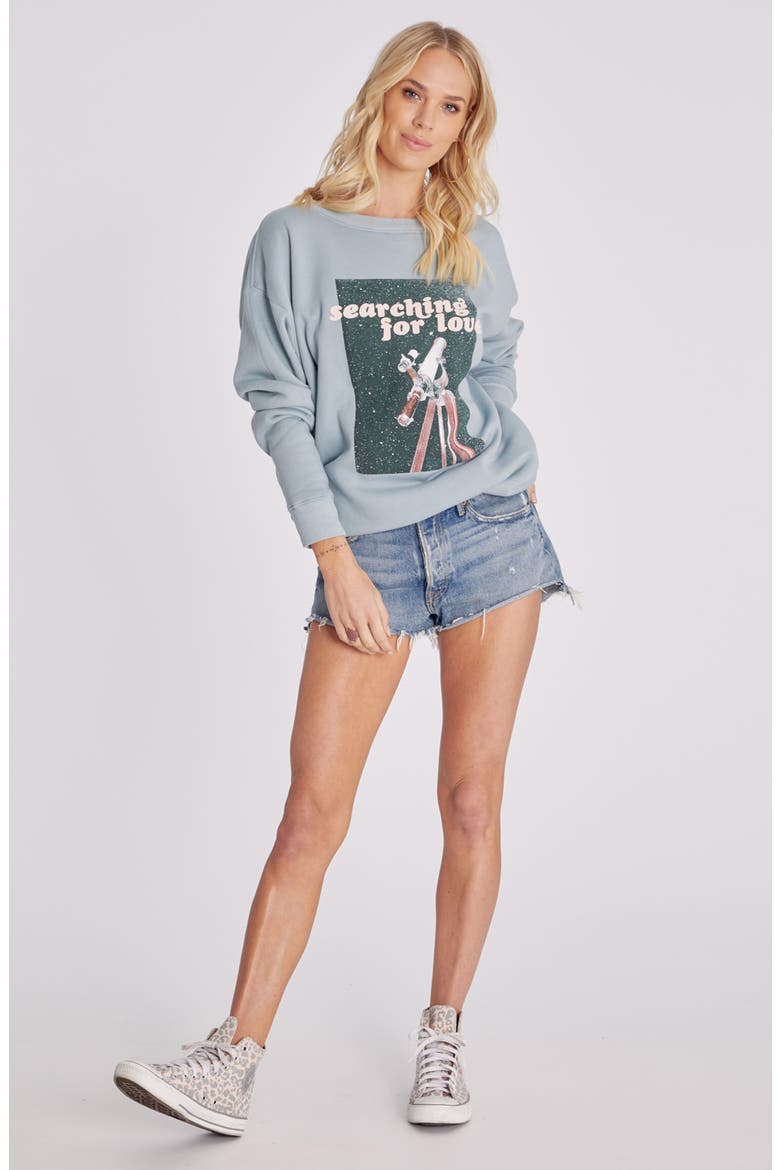 Roadtrip Love Graphic Sweatshirt, Alternate, color, ROBIN