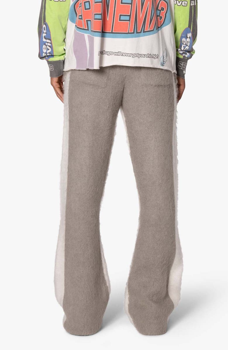 mnml Fuzzy Stripe Sweatpants, Alternate, color, 