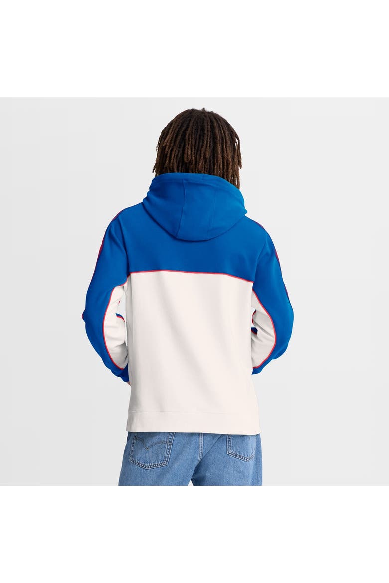 Men's Fanatics Royal/White Paris Saint-Germain Retro Overhead Tri-Blend Hoodie, Alternate, color, Royal