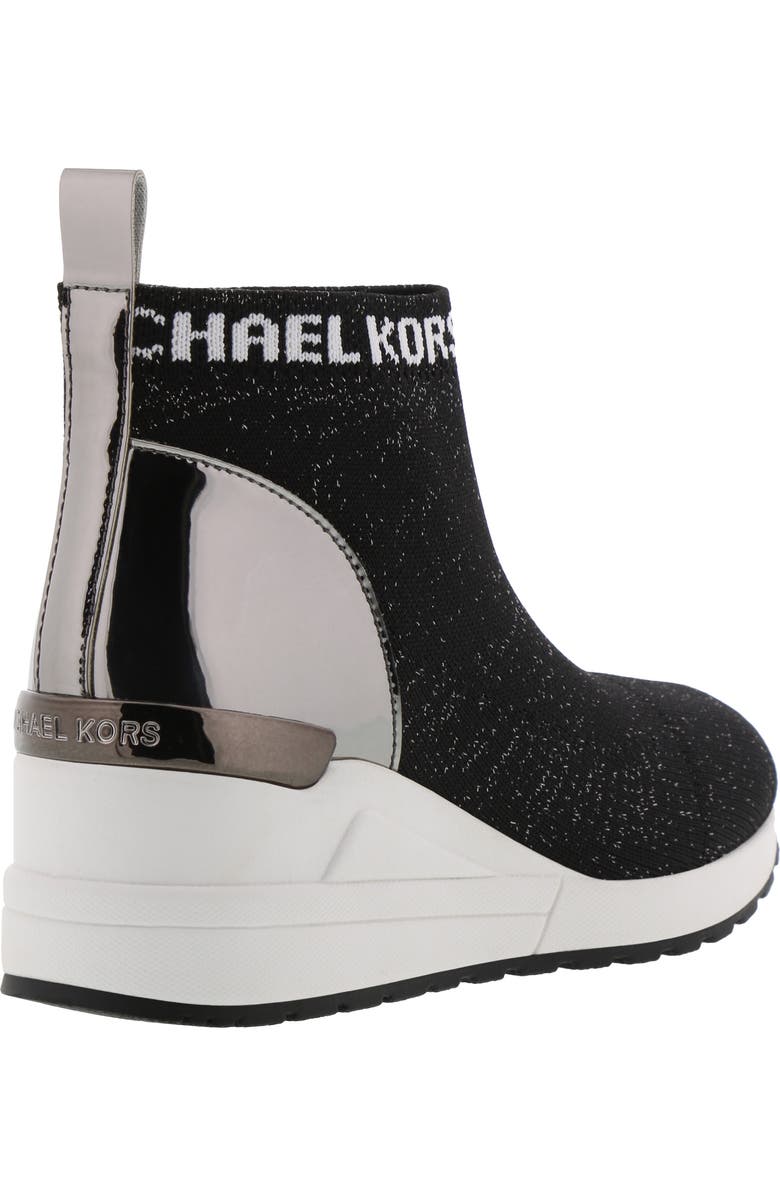 MICHAEL Michael Kors Neo Ora Metallic Wedge Sneaker, Alternate, color,