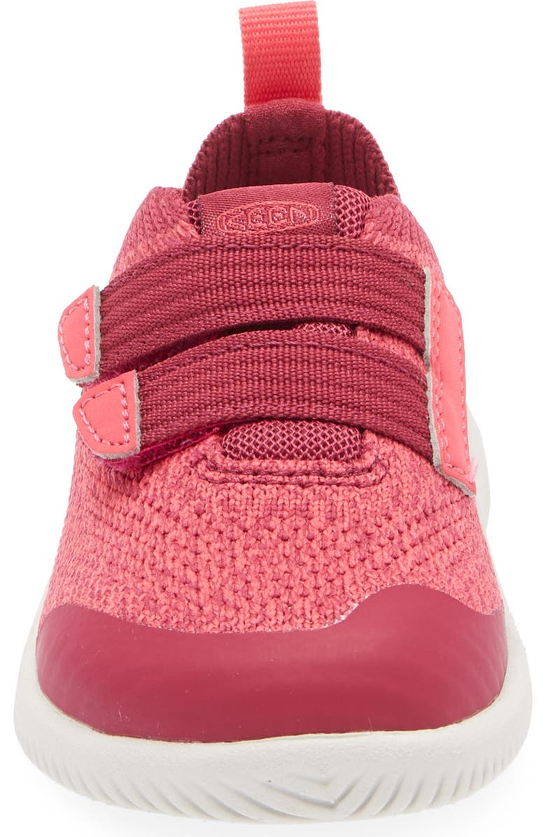 KEEN Kids' KNX Knit Sneaker, Alternate, color, Beaujolais/ Raspberry