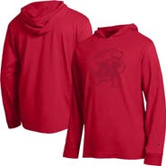 Champion Men's Champion Red Maryland Terrapins Tonal All-Star Long Sleeve Hooded T-Shirt