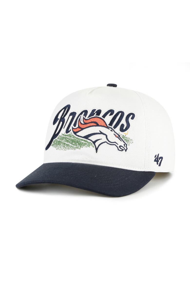 Men's '47 Cream Denver Broncos  Enfield Hitch Adjustable Hat, Main, color, Cream