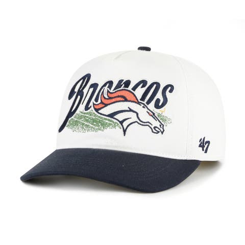 Men's '47 Cream Denver Broncos  Enfield Hitch Adjustable Hat