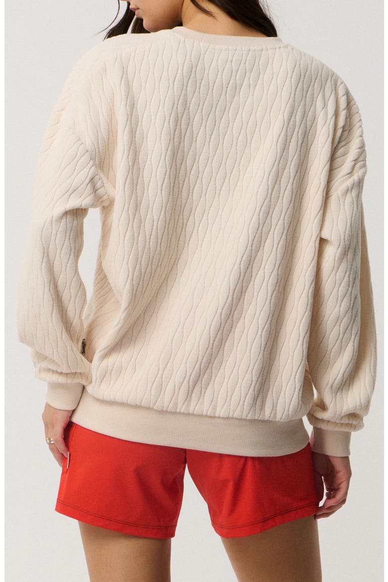 Jacquard Sweatshirt, Alternate, color, SHELL