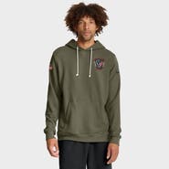 Nike Men's Nike Olive Houston Texans 2025 Salute to Service Sideline Standard Issue Dri-FIT Hoodie