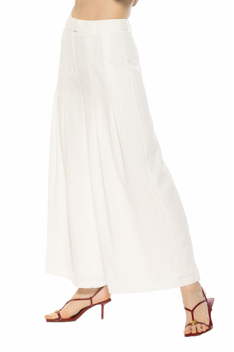 Ilya High Waist Pleated Wide Leg Pants, Alternate, color, IVORY