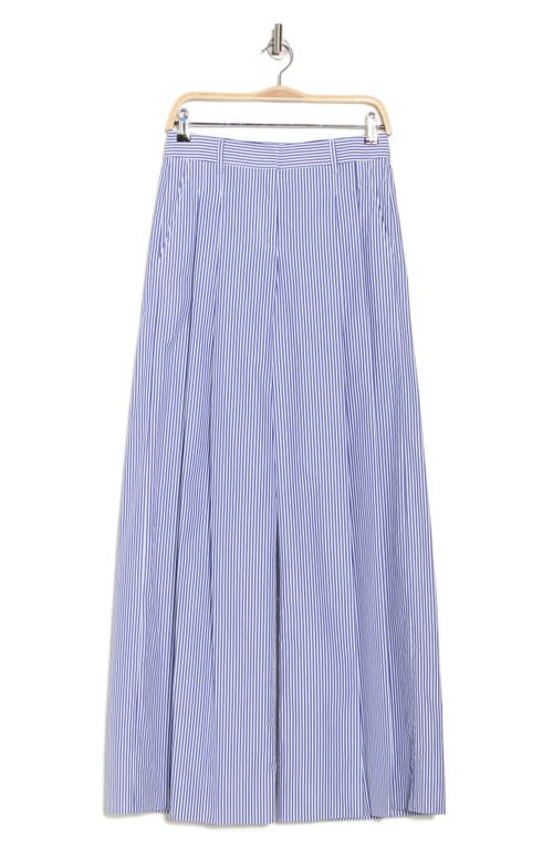 Twp Didi Stripe Wide Leg Pants In Blue