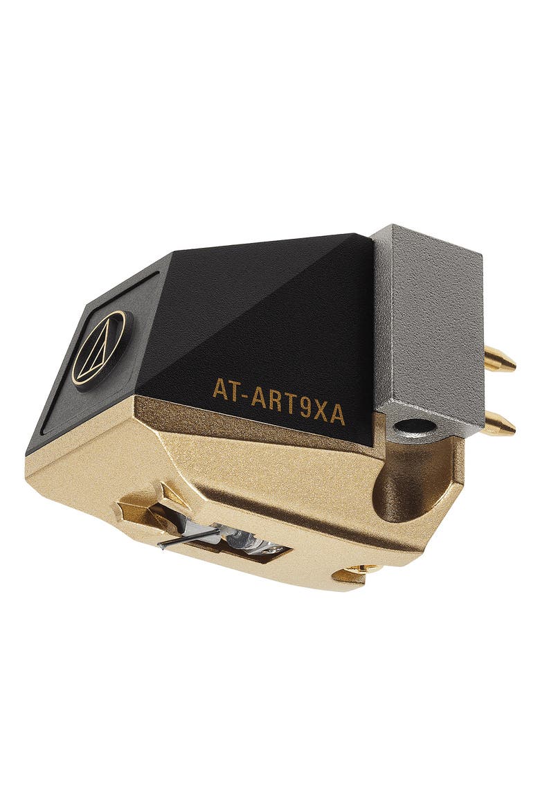AT-ART9XA Dual Moving Coil Cartridge with Non-Magnetic Core, Alternate, color, Gold/Black