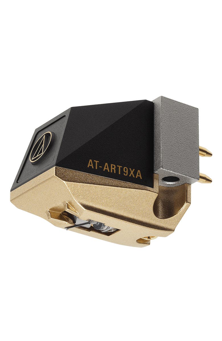 Audio-Technica AT-ART9XA Dual Moving Coil Cartridge with Non-Magnetic Core, Alternate, color, Gold/Black