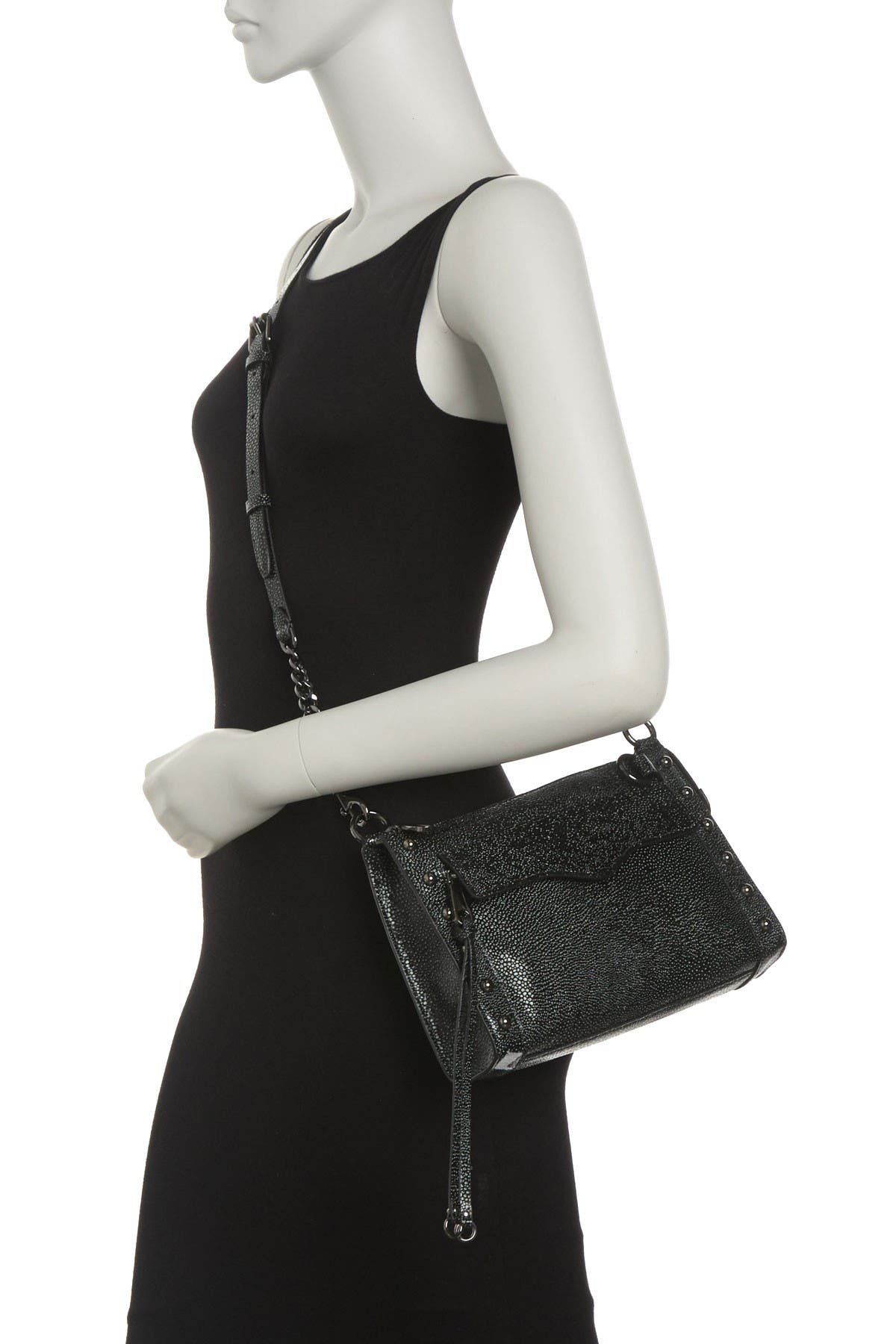 M.A.B. Leather Bag, Alternate, color, ANTHRACITE