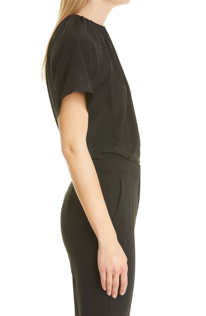 Max Mara Spezie Gathered Neck Jersey Top, Alternate, color, 