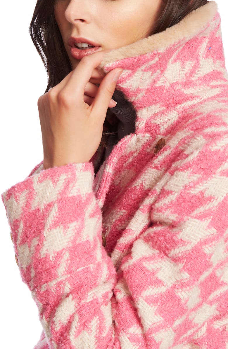Court & Rowe Houndstooth Peacoat, Alternate, color, 