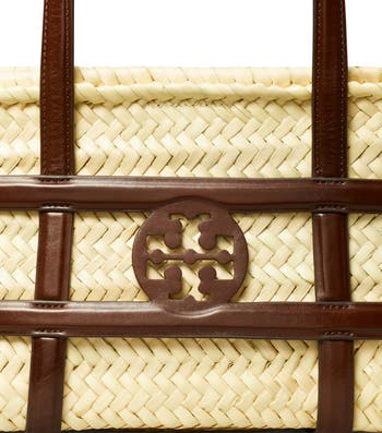 Ella Small Straw Basket Tote