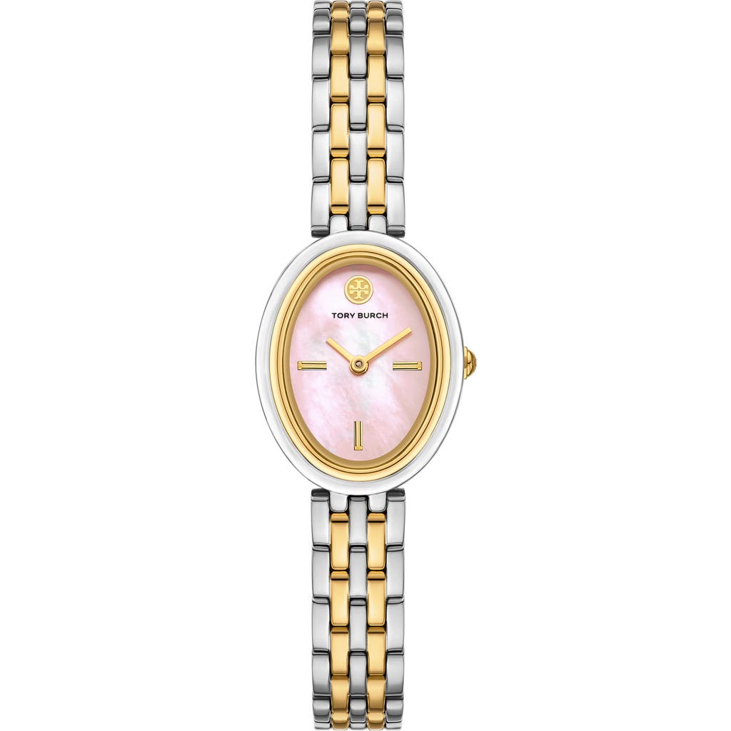 Tory Burch The Oval Watch, 28mm In Multi