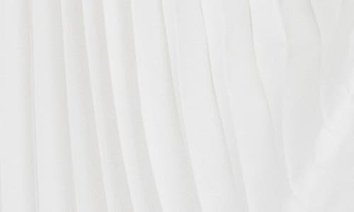 Derek Lam 10 Crosby Lauren Mixed Media Midi Dress In Soft White