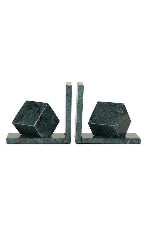 Marble Bookends