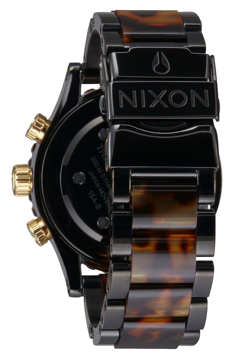 Nixon 'The 38-20' Extra Large Chronograph Bracelet Watch, 38mm, Alternate, color, 