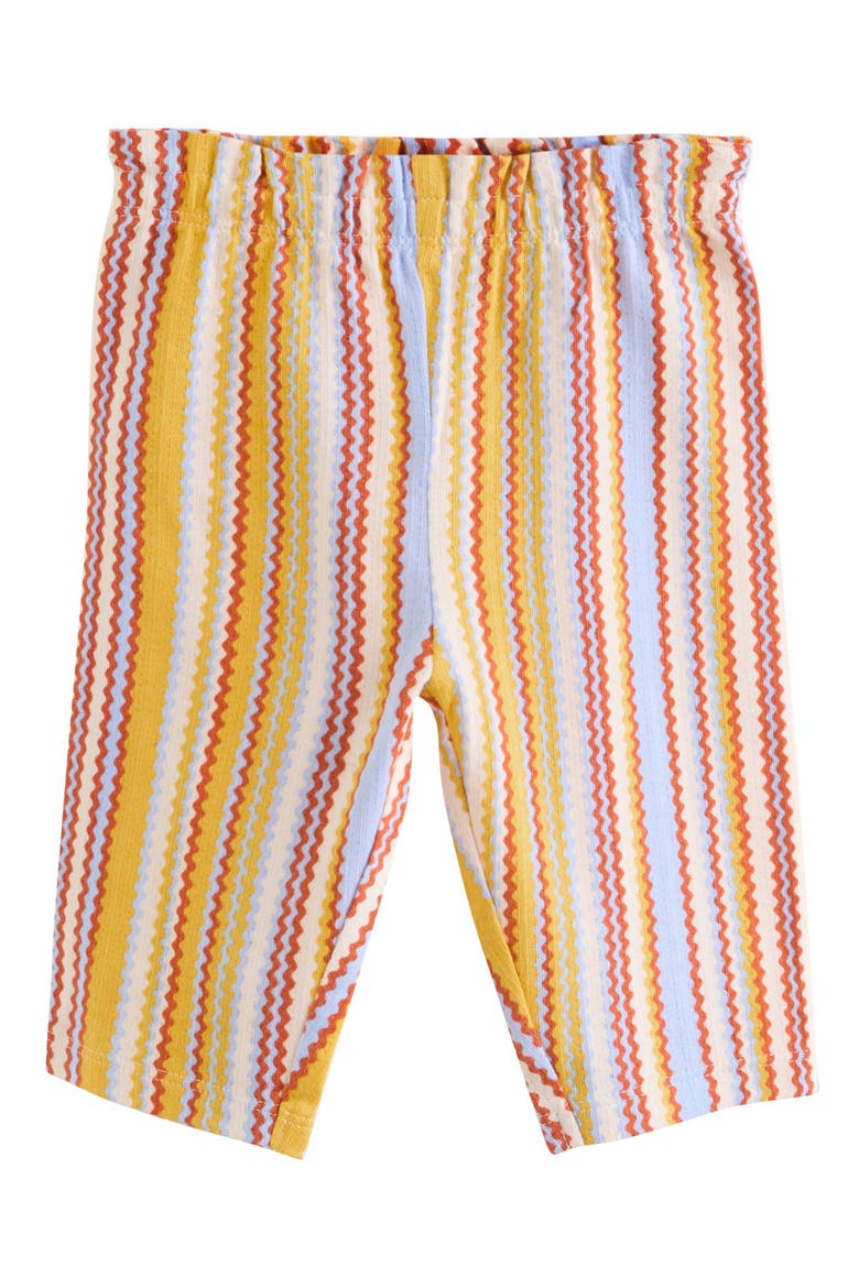 Kids' Chill Graphic T-Shirt & Stripe Pants Set, Alternate, color, ORANGE