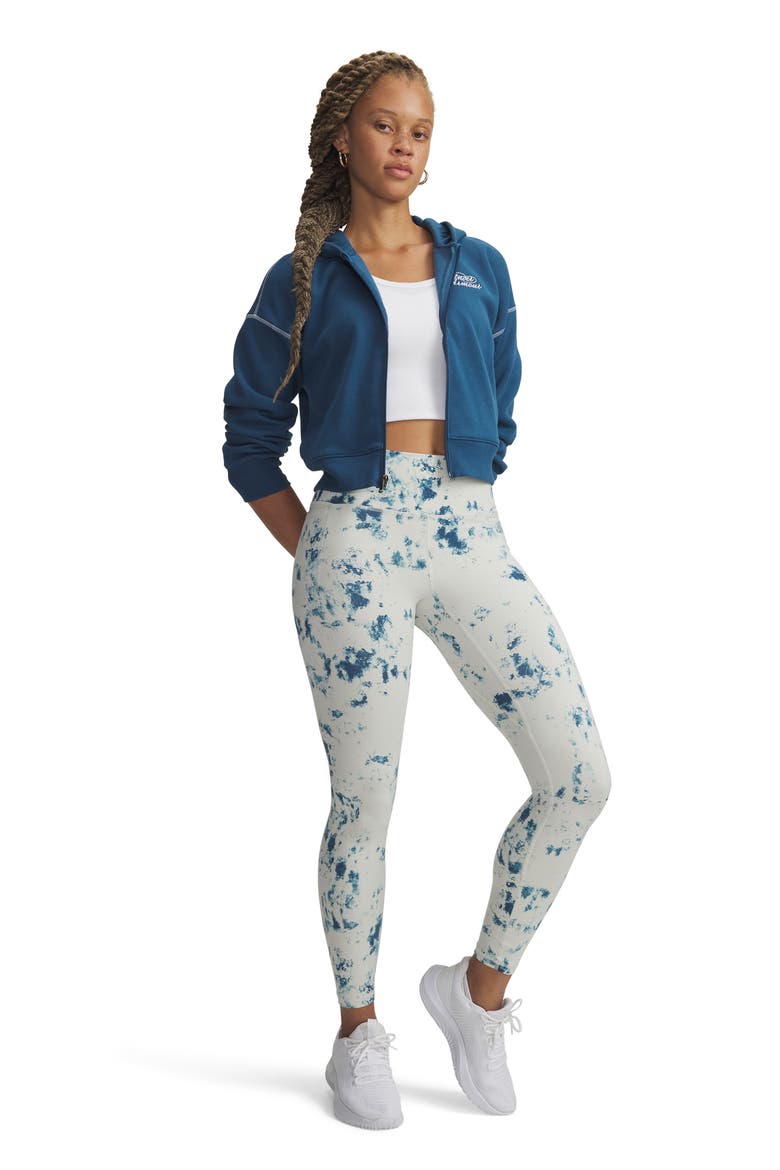 Meridian Print Leggings, Alternate, color, SUMMIT WHITE / WHAM BLUE