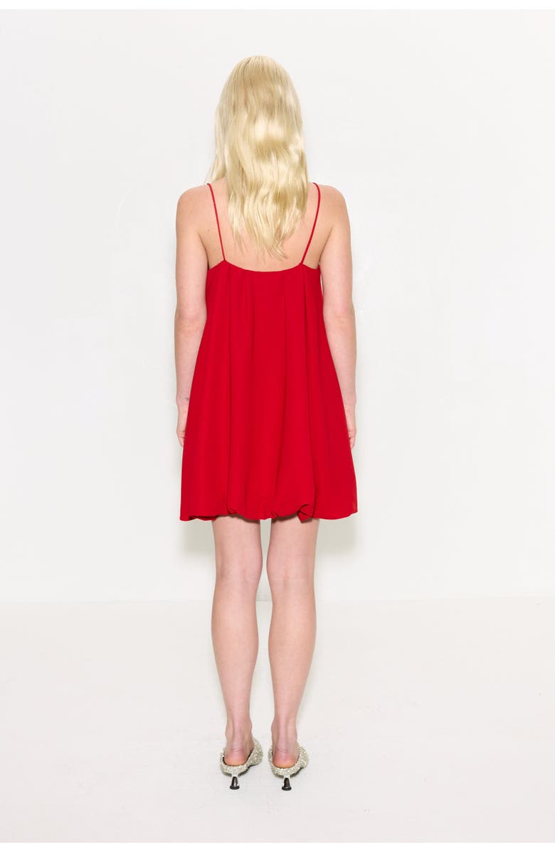 SIMONMILLER Cleo Crepe Mini Dress, Alternate, color, Lucky Red