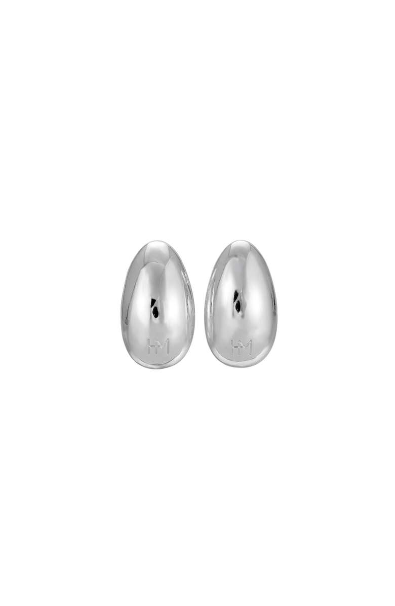 HEAVEN MAYHEM Bean Earrings, Main, color, Silver