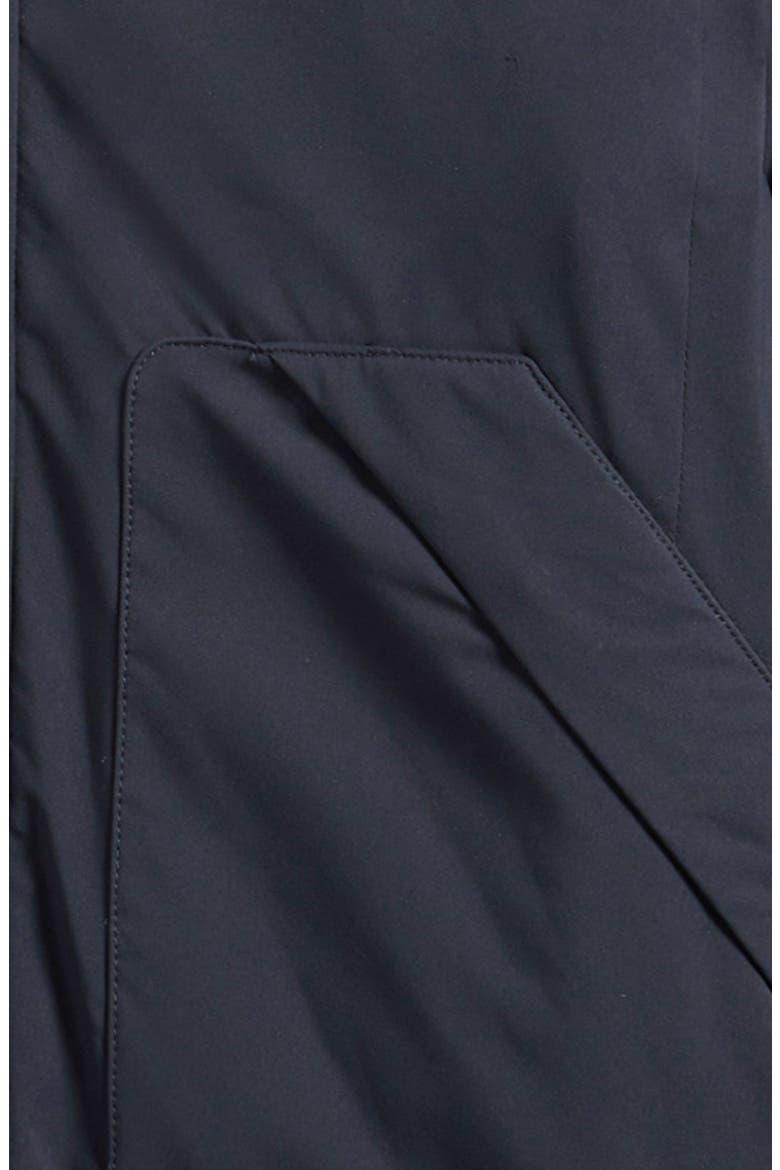 Kids' Albi Hooded Jacket, Alternate, color, BLUE BLACK