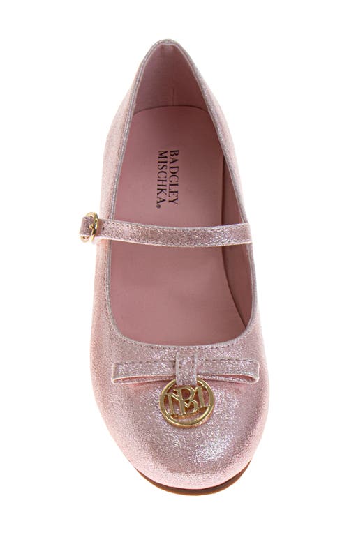 Badgley Mischka Collection Kids' Mary Jane Pump In Pink