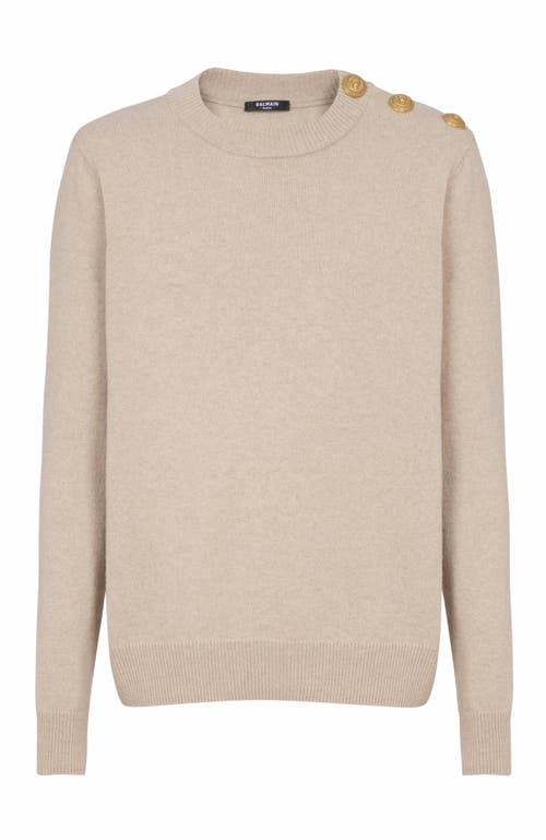 Shop Balmain Eco-cashmere Jumper