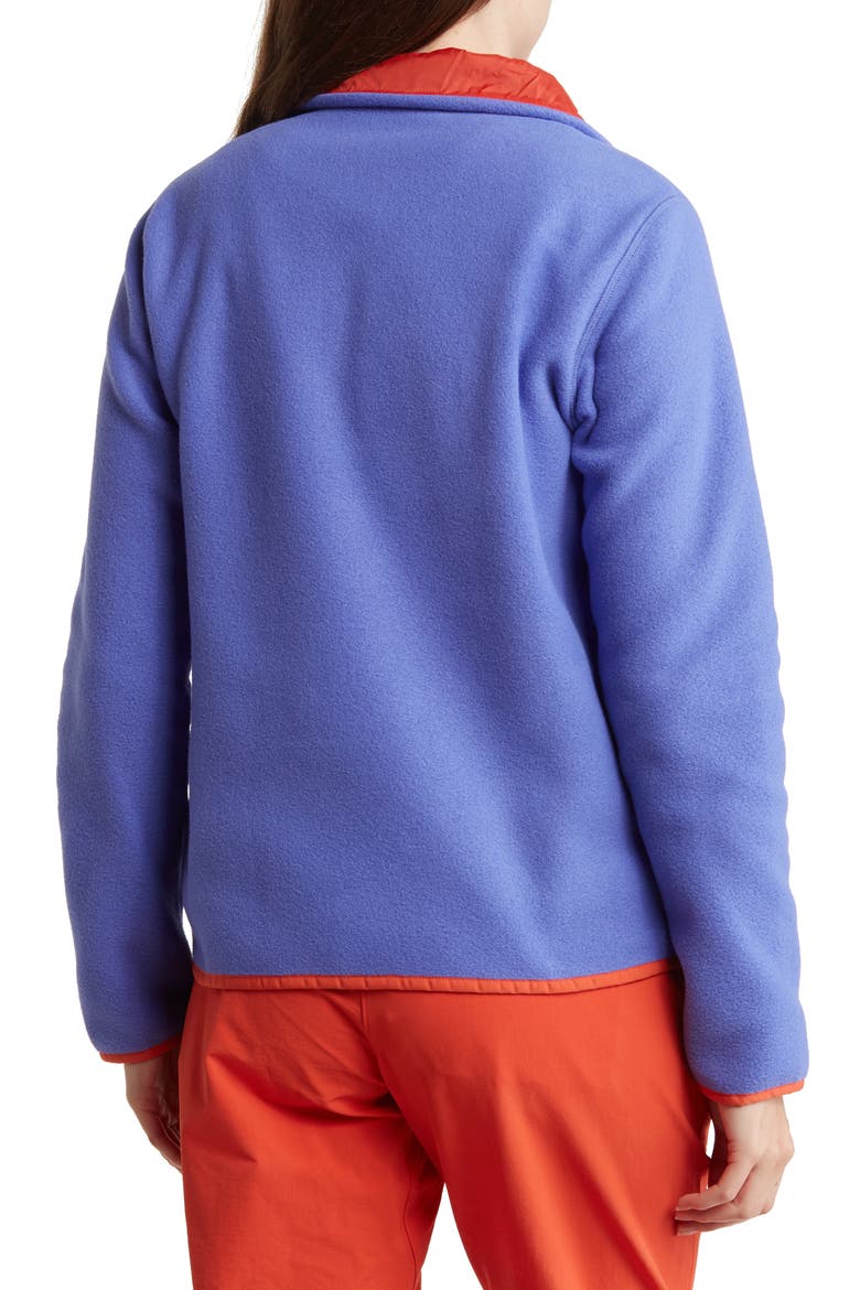 Teca Water Repellent Fleece Jacket, Alternate, color, HYPERSPACE