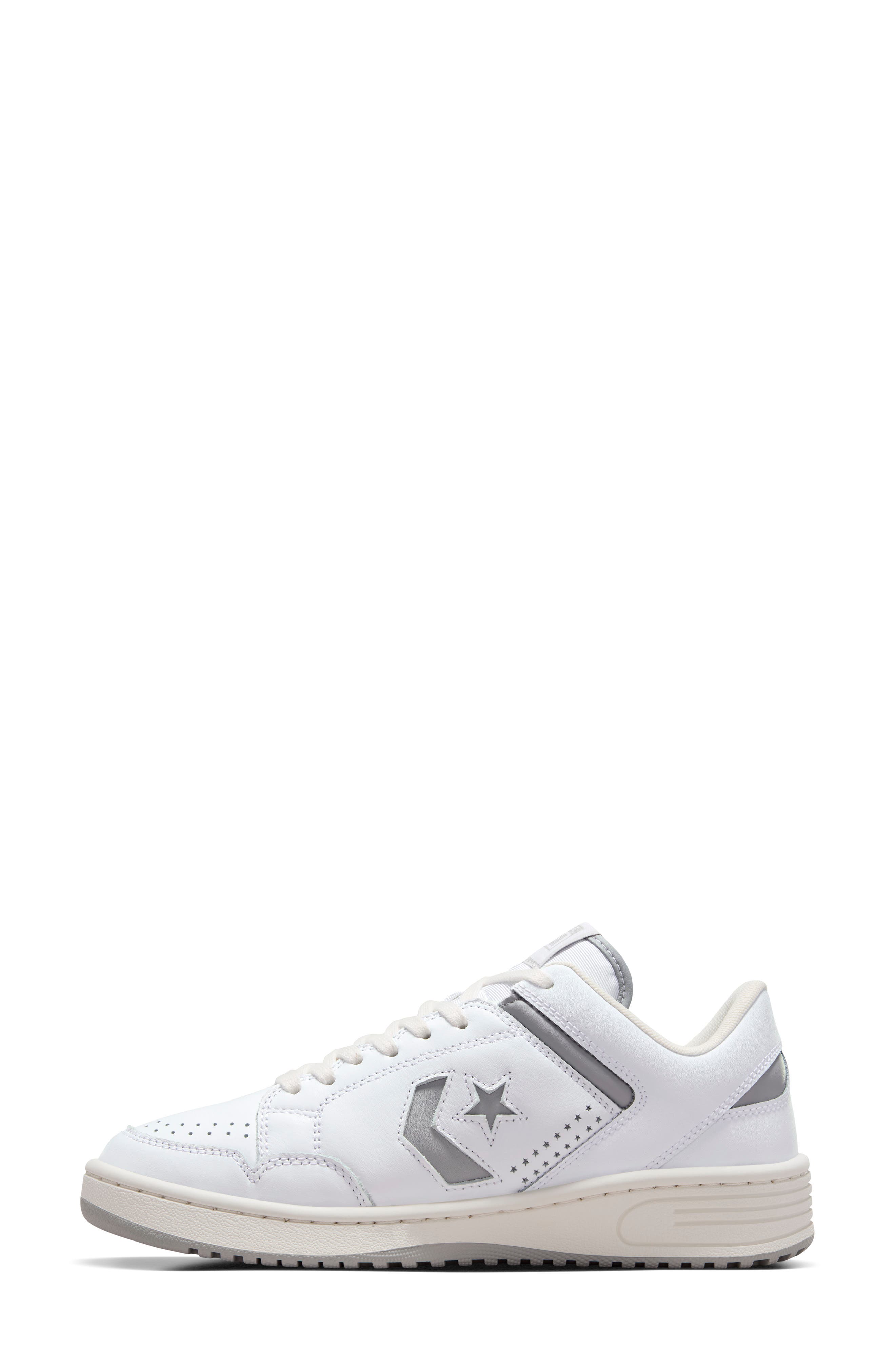 Weapon Oxford Sneaker, Alternate, color, WHITE/GREY AREA/WHITE