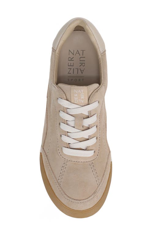 Naturalizer Cami Lace-up Sneakers In Nude