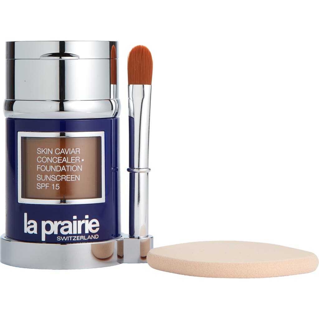 La Prairie Skin Caviar Concealer Foundation Sunscreen Spf 15 In Nutmeg