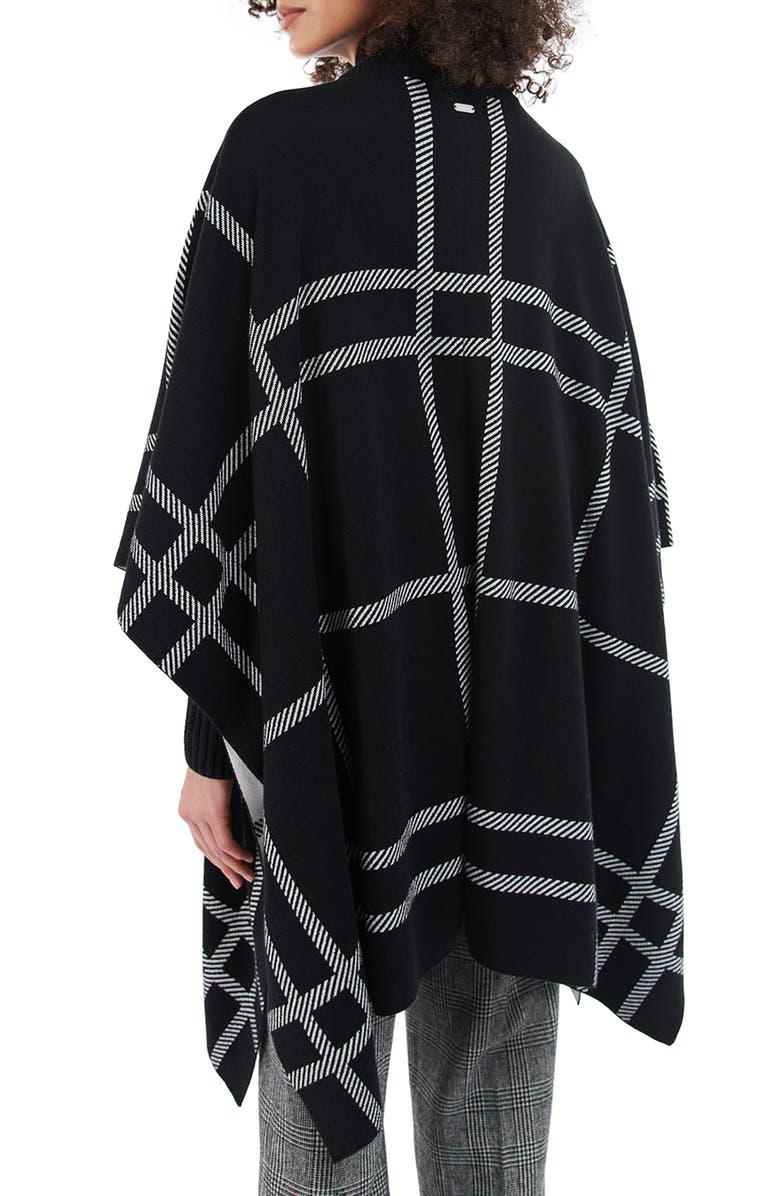 Barbour Emmeline Plaid Full-Zip Cape, Alternate, color, 