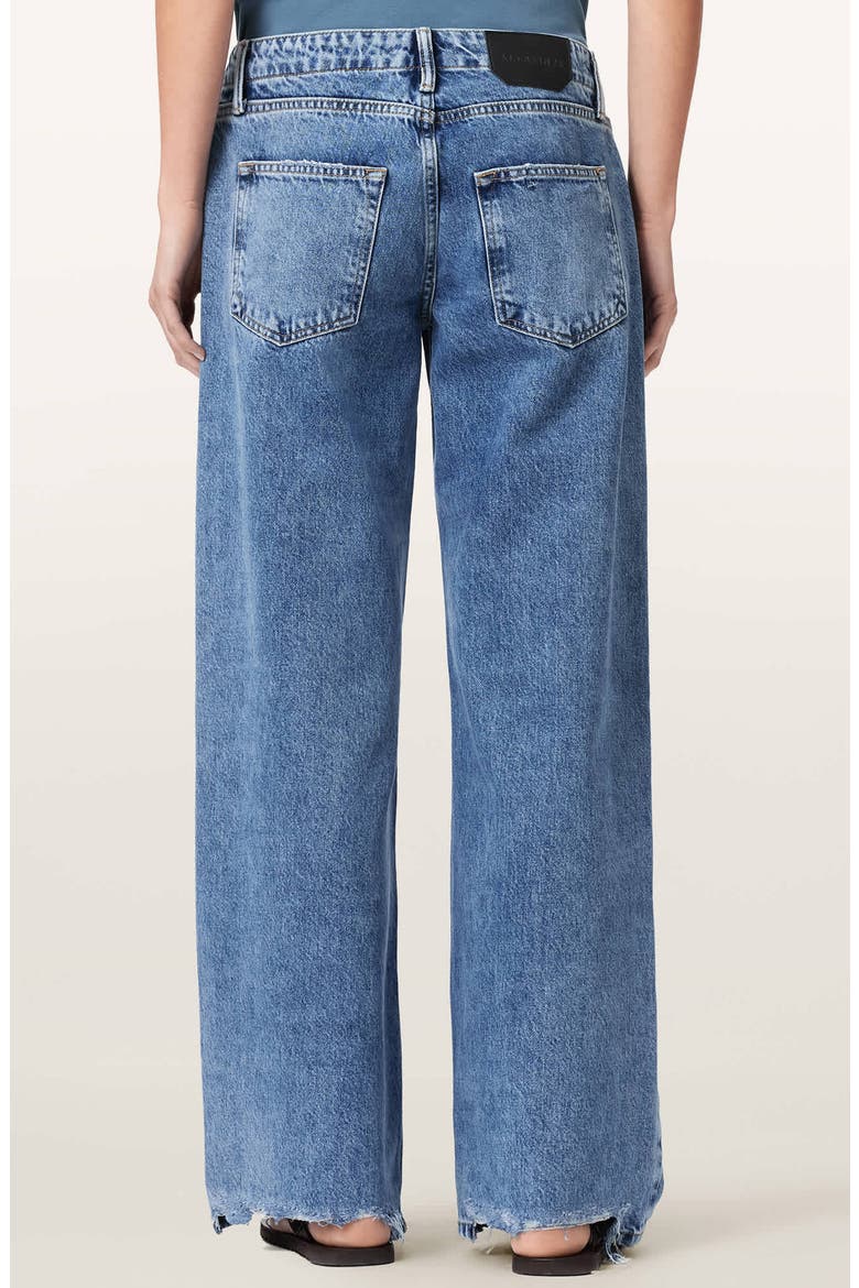 Tia Distressed Jeans, Alternate, color, DESTROY INDIGO